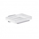 Gedy Atena Mydelniczka Ścienna biały/chrom 4411