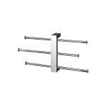 Gedy Bridge Wieszak Ścienny chrom 7630