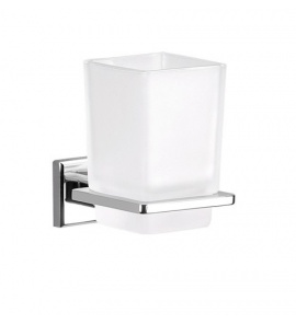 Gedy Colorado Kubek Ścienny biały/chrom 6910