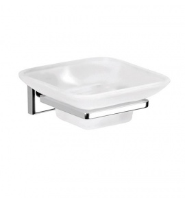 Gedy Colorado Mydelniczka Ścienna biały/chrom 6911