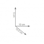 Gedy Colorado Mydelniczka Ścienna biały/chrom 6911