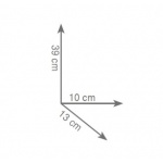 Gedy Glamour Szczotka WC Ścienna chrom 5733/03