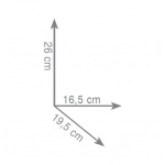 Gedy Kosz na Śmieci 3L chrom 2609