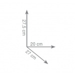 Gedy Kosz na Śmieci 5L chrom 2309