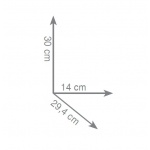 Gedy Kosz na Śmieci 5L chrom 2909