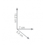 Gedy Lounge Dozownik Do Mydła biały/chrom 5455