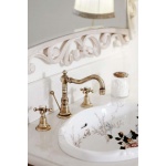 Gentry Home Antique bateria umywalkowa 3-otworowa chrom 8248