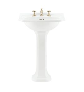 Gentry Home Balasani postument do umywalki  biały 4003