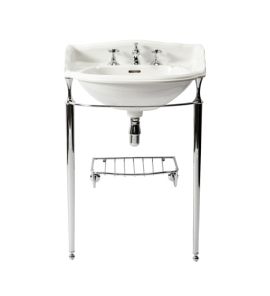 Gentry Home Belgravia konsola pod umywalkę chrom 2520