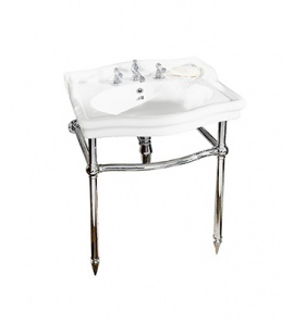 Gentry Home Coventry Konsola pod umywalkowa Chrom 2350