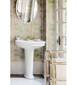 Gentry Home Hillingdon umywalka 65x55 cm z otworem na baterię biała 1501