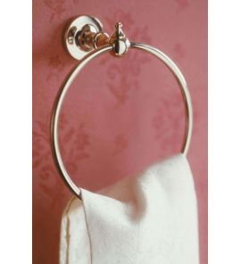 Gentry Home Oxford wieszak na ręczniki okrągły chrom 8378