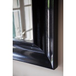 Gentry Home River lustro 90x90 cm wykończenie Black mat lacquer 3103