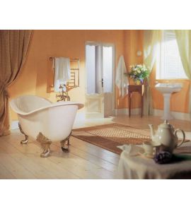 Gentry Home Tulip wanna 180x77 cm żeliwna biała 9157.103