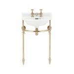 Gentry Home Victorian konsola pod umywalkę podgrzewana chrom 9088