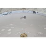 Gentry Home Victorian umywalka podblatowa 53,6x43,8 cm Biała 2010