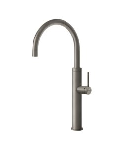 Gessi 316 Bateria kuchenna z obrotową wylewką Steel Brushed 60016.239