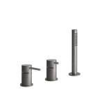 Gessi 316 Bateria wannowa trzyotworowa Steel Brushed 54043.239 / 54043239