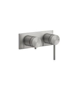 Gessi 316 Bateria Wannowo-Natryskowa element zewnętrzny Steel Brushed 54079.239 / 54079239