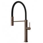 Gessi 316 Bateria kuchenna jednouchwytowa 1-otworowa Copper Brushed 60014.708