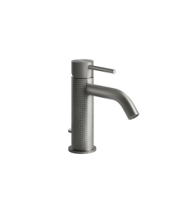 Gessi 316 Cesello Bateria umywalkowa jednouchwytowa z korkiem Steel Brushed 54401.239 / 54401239