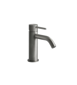 Gessi 316 Cesello Bateria umywalkowa jednouchwytowa bez korka Steel Brushed 54402.239 / 54402239