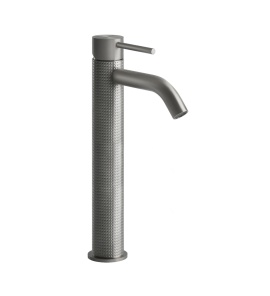Gessi 316 Cesello Bateria umywalkowa jednouchwytowa bez korka Steel Brushed 54409.239 / 54409239