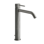 Gessi 316 Cesello Bateria umywalkowa jednouchwytowa z korkiem Steel Brushed 54403.239 / 54403239