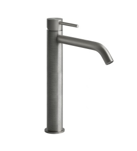 Gessi 316 Cesello Bateria umywalkowa jednouchwytowa bez korka Steel Brushed 54406.239 / 54406239