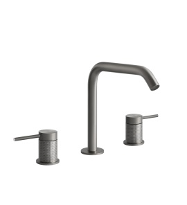 Gessi 316 Cesello Bateria umywalkowa trzyotworowa Steel Brushed 54412.239 / 54412239
