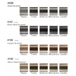 Gessi 316 Cesello Bateria umywalkowa podtynkowa element zewnętrzny Steel Brushed 54483.239 / 54483239