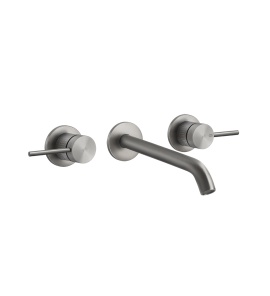 Gessi 316 Cesello Bateria umywalkowa podtynkowa element zewnętrzny Steel Brushed 54494.239 / 54494239
