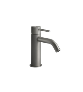 Gessi 316 Flessa Bateria umywalkowa jednouchwytowa bez korka Steel Brushed 54002.239 / 54002239