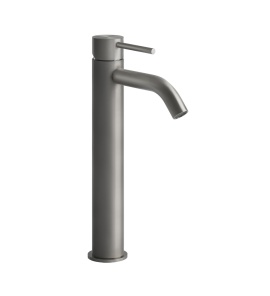 Gessi 316 Flessa Bateria umywalkowa jednouchwytowa bez korka Steel Brushed 54009.239 / 54009239