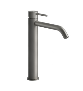 Gessi 316 Flessa Bateria umywalkowa jednouchwytowa bez korka Steel Brushed 54006.239 / 54006239