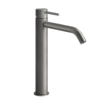 Gessi 316 Flessa Bateria umywalkowa jednouchwytowa bez korka Steel Brushed 54006.239 / 54006239