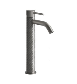 Gessi 316 Intreccio Bateria umywalkowa jednouchwytowa bez korka Steel Brushed 54109.239 / 54109239