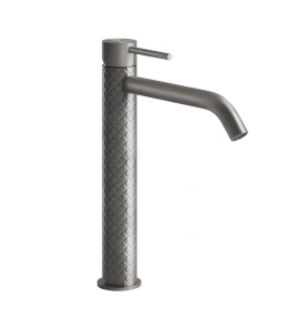 Gessi 316 Intreccio Bateria umywalkowa jednouchwytowa bez korka Steel Brushed 54106.239 / 54106239