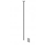 Gessi 316 Intreccio Bateria umywalkowa elektroniczna sufitowa element zewnętrzny steel brushed 54126.239