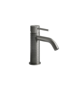 Gessi 316 Meccanica Bateria umywalkowa jednouchwytowa bez korka Steel Brushed 54202.239 / 54202239