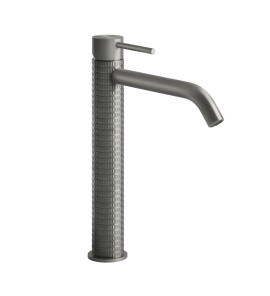 Gessi 316 Meccanica Bateria umywalkowa jednouchwytowa bez korka Steel Brushed 54206.239 / 54206239