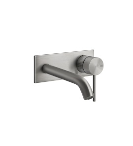 Gessi 316 Meccanica Bateria umywalkowa podtynkowa element zewnętrzny Steel Brushed 54288.239 / 54288239