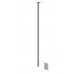 Gessi 316 Meccanica Bateria umywalkowa elektroniczna sufitowa element zewnętrzny steel brushed 54226.239