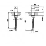 Gessi 316 Meccanica Mieszacz umywalkowy jednootworowy steel brushed 54205.239