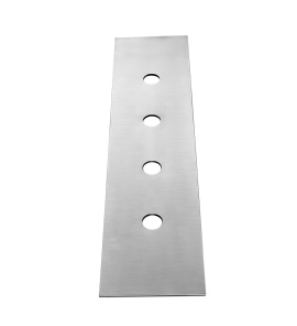 Gessi 316 Płytka do baterii podtynkowej 3-otworowej Steel brushed 54595.239 / 54595239