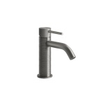 Gessi 316 Trame Bateria umywalkowa jednouchwytowa bez korka Steel Brushed 54302.239 / 54302239