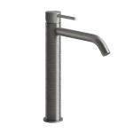 Gessi 316 Trame Bateria umywalkowa jednouchwytowa bez korka Steel Brushed 54306.239 / 54306239