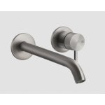 Gessi 316 Trame Bateria umywalkowa ścienna element zewnętrzny steel brushed 54389.239