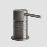 Gessi 316 Trame Mieszacz umywalkowy jednootworowy steel brushed 54305.239