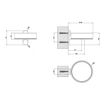 Gessi 316 Uchwyt na mydelniczkę Steel brushed 54701.239 / 54701239